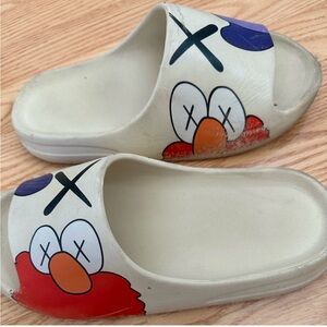 KAWS Cream and Red Slides Men’s Size 8